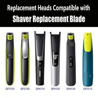 360 degrees Replacement blade For OneBlade & One Blade QP6651/30 QP2834/20 QP6551/15 QP6541/15 QP2734/20 Shaver 2
