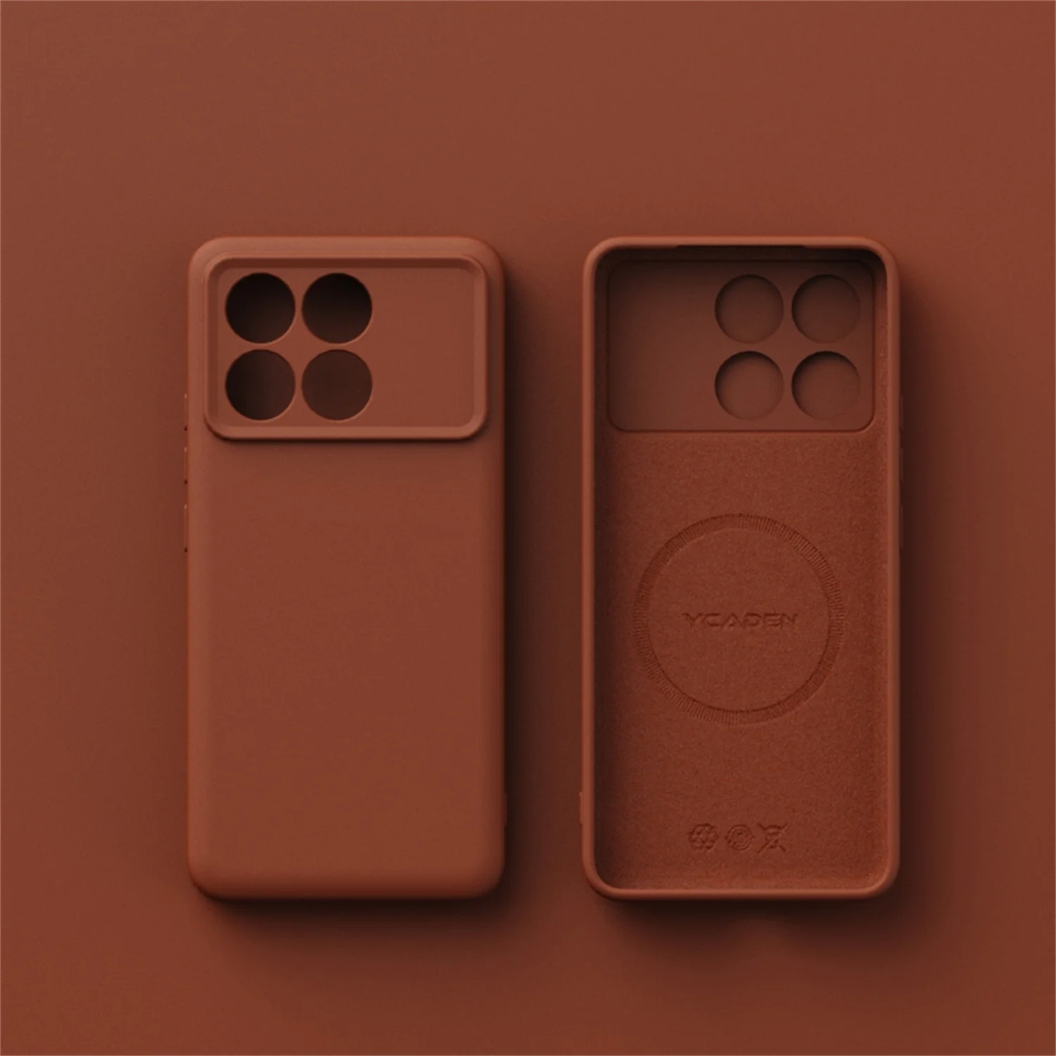 Enhanced Liquid Silicone Magnetic Wireless Charging Case - Ultra Soft Skin Smooth Cover