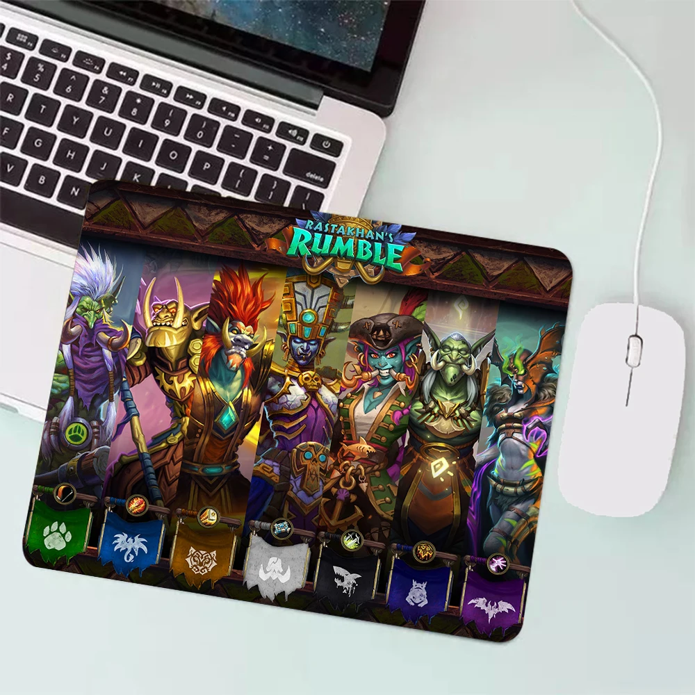 Hearthstone Heroes Of Warcraft Small Gaming Mouse Pad Pc Gamer Tastiera Mousepad Computer Mouse Mat Laptop Mause Pad Desk Mat