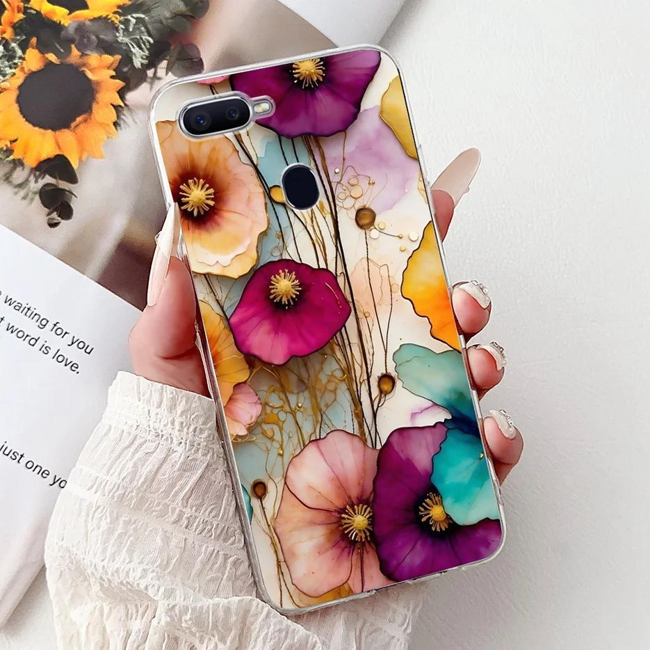 Stylish Painted Soft Silicone Phone Case Cover
