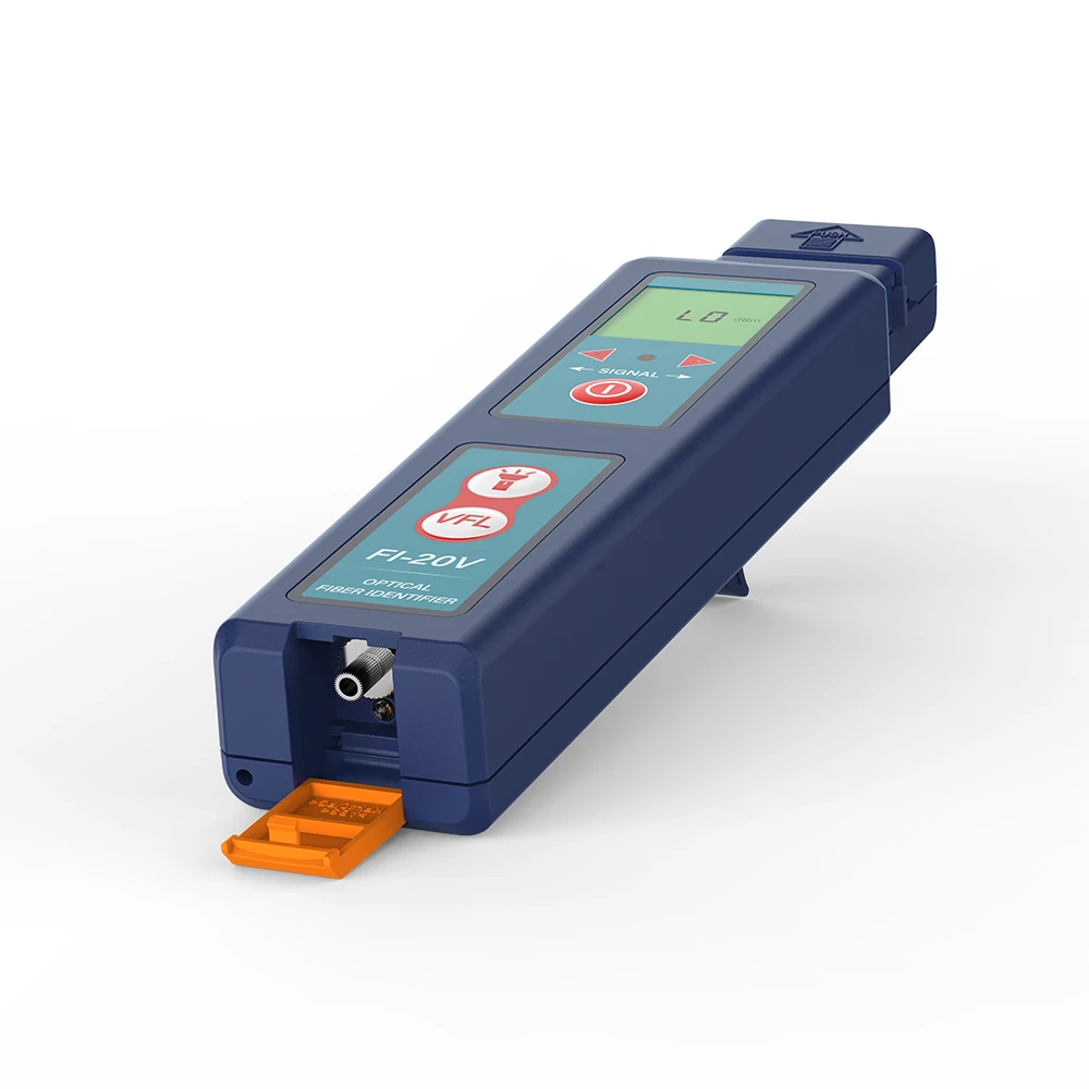Optical Fiber Identifier FI-20V Equals OFI-40V 800~1700nm Detect Wavelength Signal Direction Indication VFL 5-8km LED Light fiber optical identifier