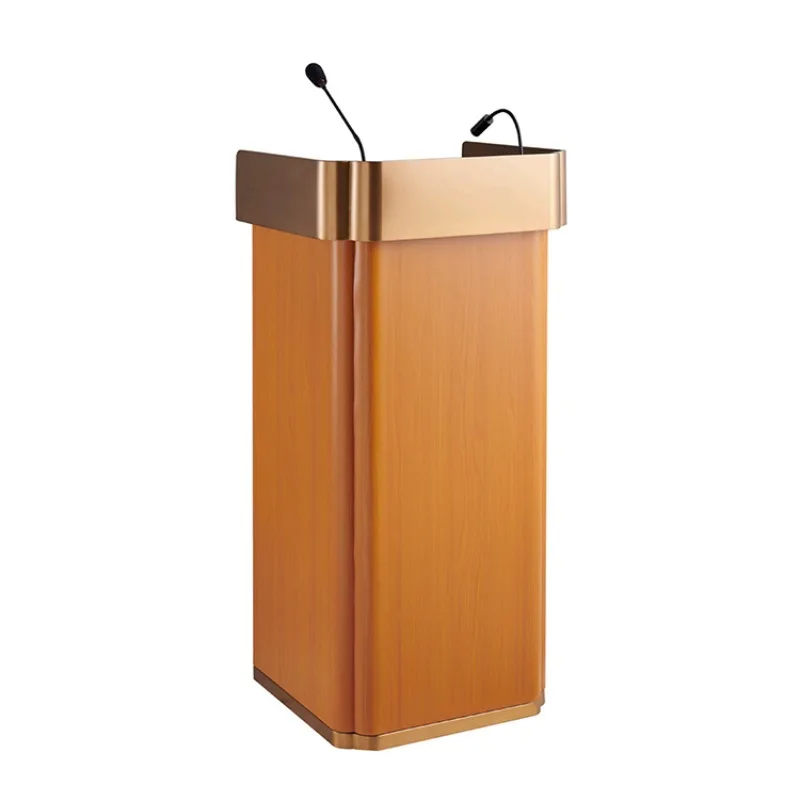 Golden Deluxe Podium – ein Senior-Chef-Podium für große Veranstaltungen in Fünf-Sterne-Hotels