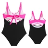 Summer Matching Family Bathing Suits Mother Girl Bikini Swimsuit For Mom and Daughter Swimsuits Female Baby Kids Beach Swimwear 4