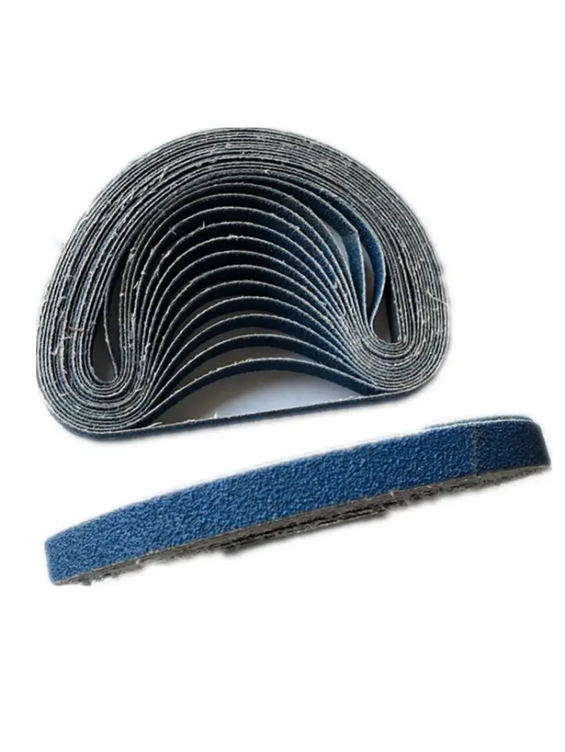 10pcs 330*10 457*13 520*20 Abrasive Sanding Belts for Air Belt Sander Aluminium Oxide Grinder Metal Grinding Grit 40 60 80 120