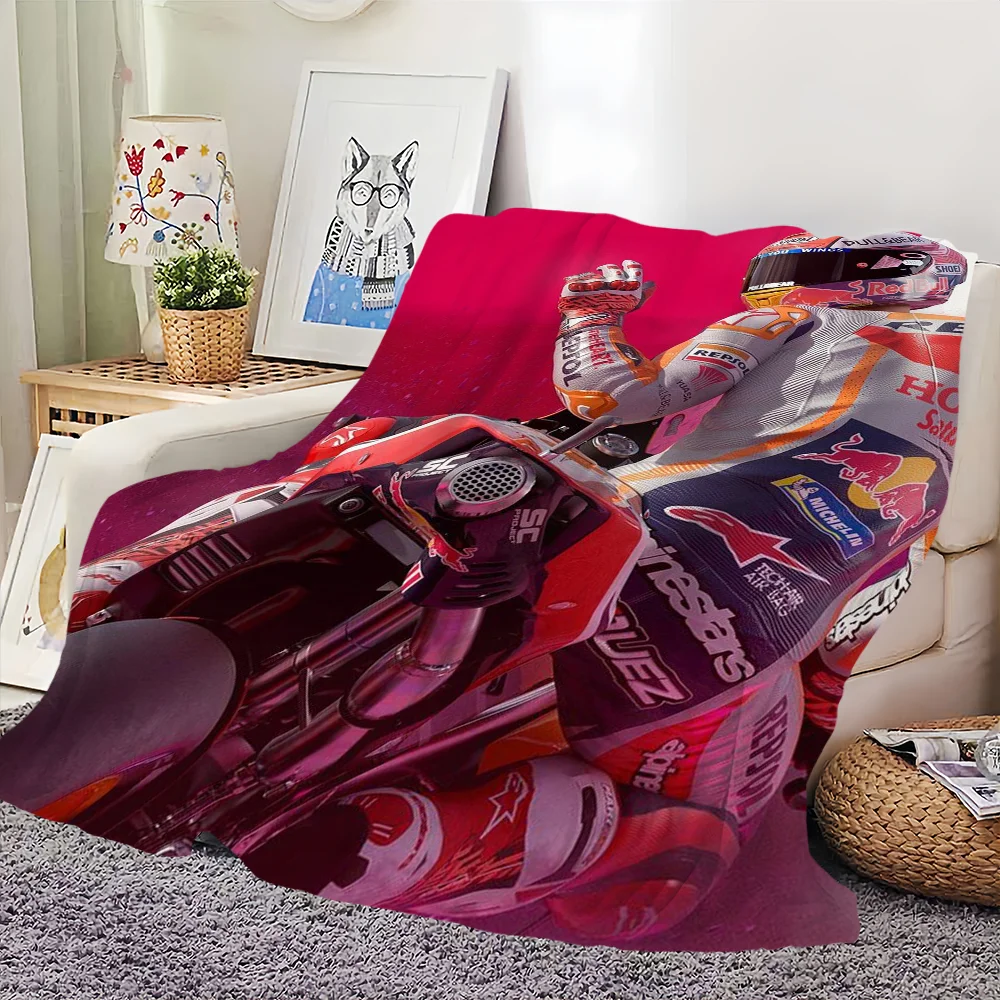M-Marc M-Marquez 93 Printed comfortable and soft sofa, living room bed, bedroom blanket suitable for travel and gifts 4