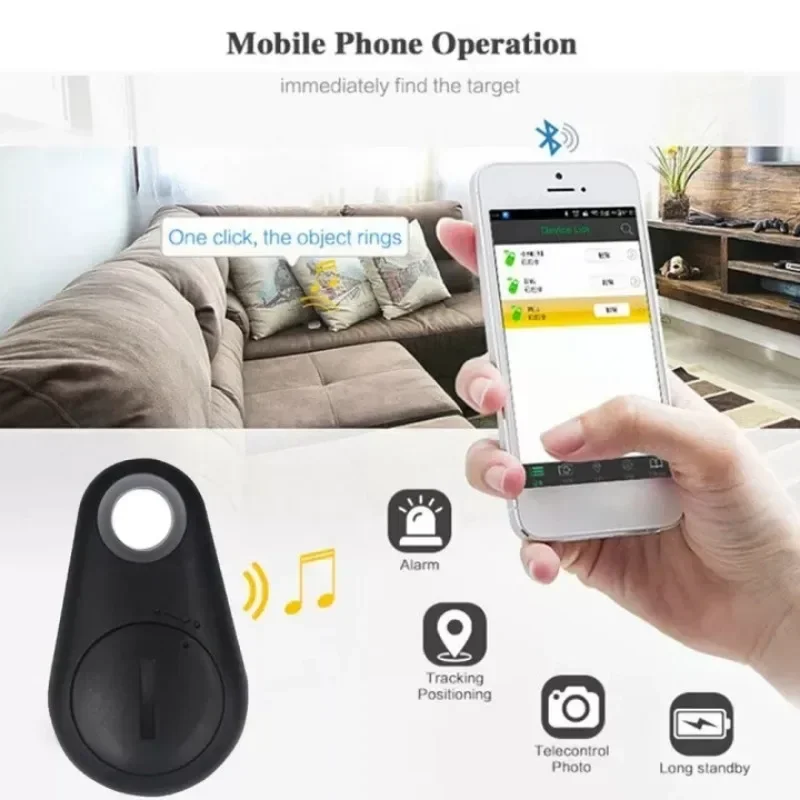 Bluetooth Gps Tracker Mini Anti-Lost Gps Tracker Long Distance Device for Bag Wallet Tracking for IOS/Android Anti-theft Locator