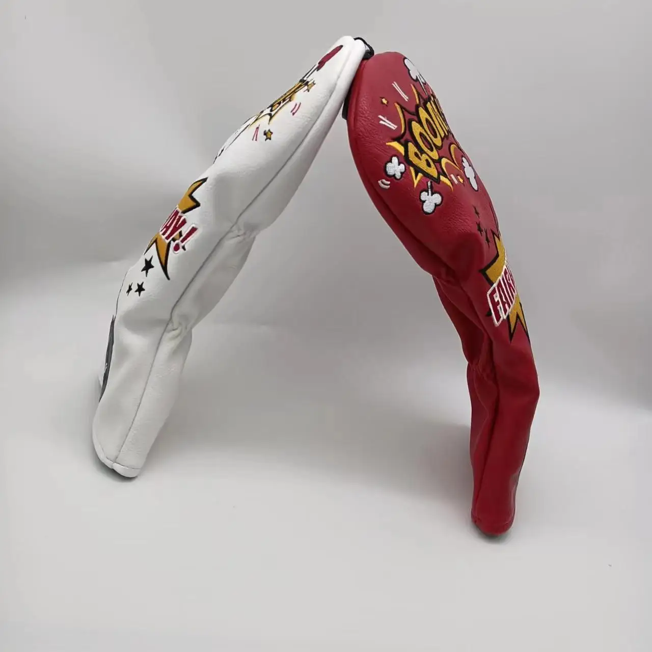 Bomb Golf Club Covers for Driver, Fairway, Hybrids - ​Golf Bomb Driver Cover/Golf Fairway Wood Head Cover/Hybrid Headcover Bombs