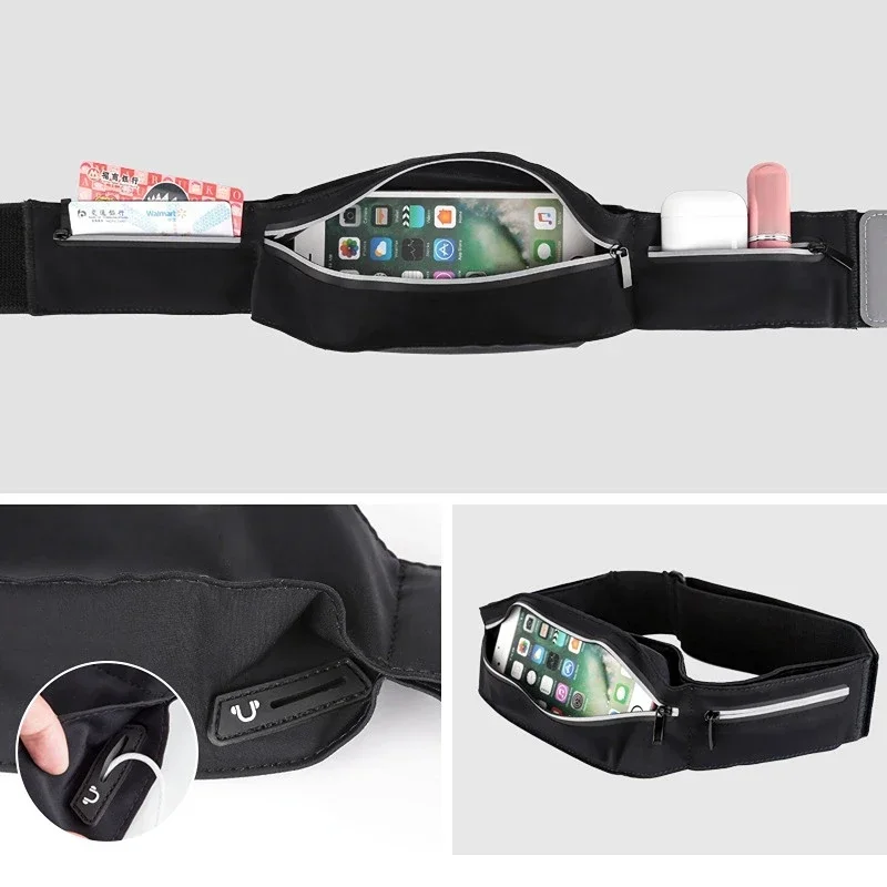 Outdoor Belt Bag Mobile Cell Phone Bag for Running Men Running Bag Women Sport Fanny Pack Waterproof Jogging Gym Waist Bag Run 3