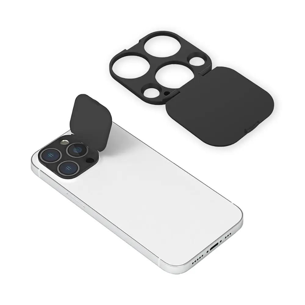 Copertura per webcam del telefono Obiettivo della fotocamera posteriore Adesivo protettivo in plastica per la privacy Copertura della fotocamera Prevenzione caduta per iPhone 13 Pro Max 13Mini - Image 2