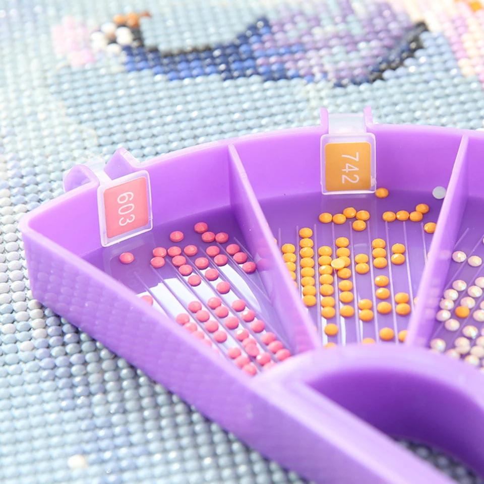 DMC - Étiquettes Autocollantes Numérotées Pour Boîte De Rangement De Peinture Diamant, Mosaïque, Perles, Organiseur, Bouteilles, Outils