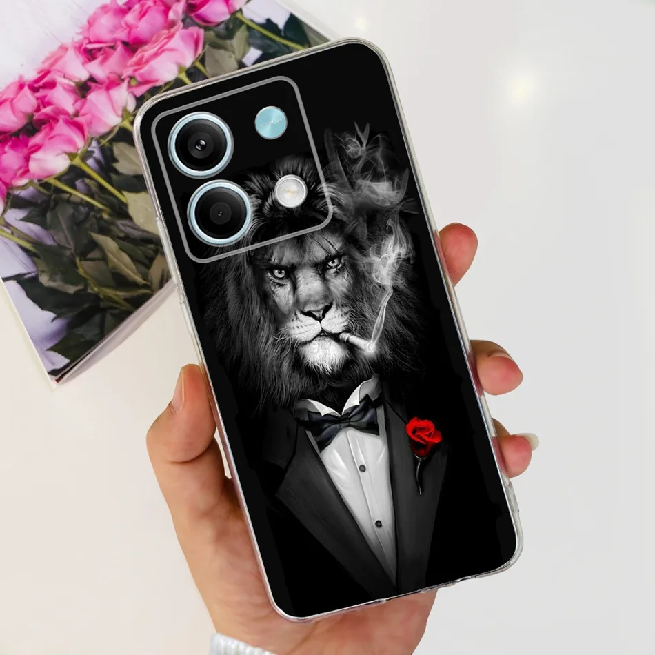 Elegant Printing Soft Silicone TPU Slim Phone Back Cover