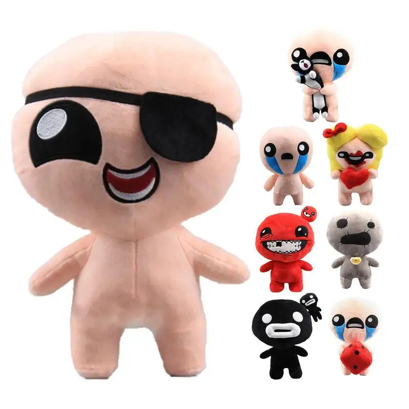10 To 30cm The Binding Of Isaac Plush Toys Afterbirth Rebirth Game The Binding Of Issac Stuffed Plush Toy For Children Kids Gift mushroom hole binding inner pages of the information booklet children’s interactive brochures photo albums transparency pp