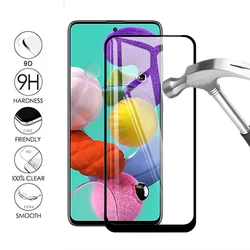 Enhanced Screen Protector: Premium 9H Tempered Glass - Full Cover Protective Shield - 2PCS (For Samsung A70)