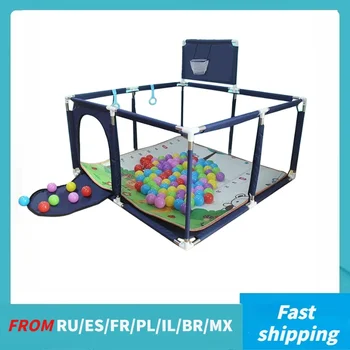 Square Baby Playpen Safety Fence 1