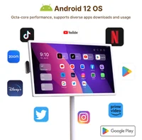 Télévision debout au sol écran tactile Lcd Intelligent 21,5 pouces salle de sport interactif Android Wifi Fitness Smart Tv 3