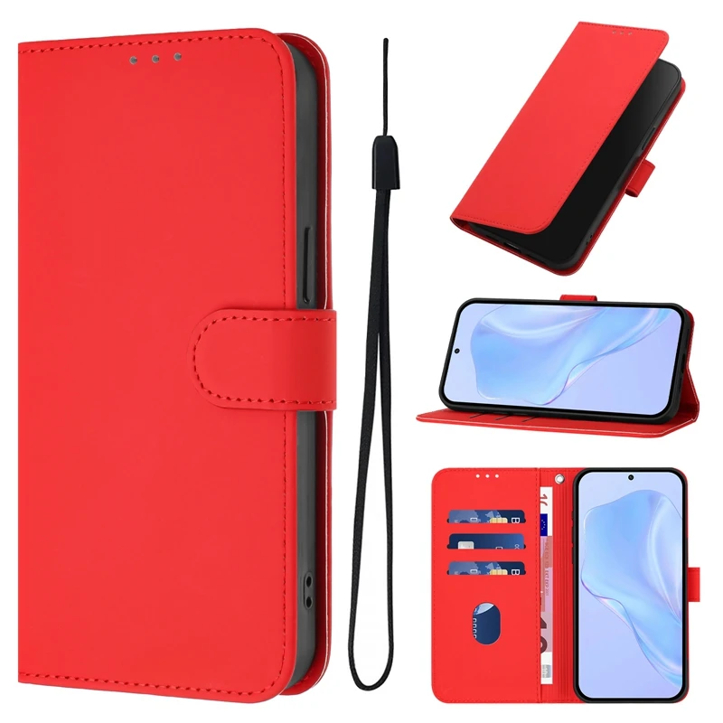 Solid Color Flip Cover for Infinix Hot 60i Series