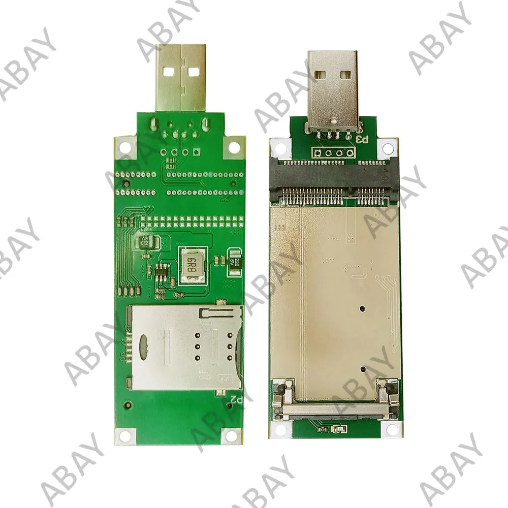 Minipcie To Usb Adapter With Sim Card Slot For 3g 4g Minipcie Ec21e