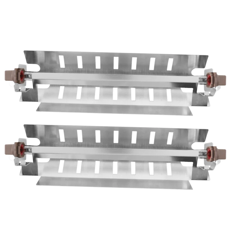 2PCS Defrosting Heaters WR51X10055 Refrigerator for Kenmore Hotpoint GE