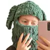 Winter Hat Cartoon Knitting Hat Animal Ear Cosplay Hat Outdoor Sport Hat Woolen Caps Windproof Headwear Balaclava Dropship 2