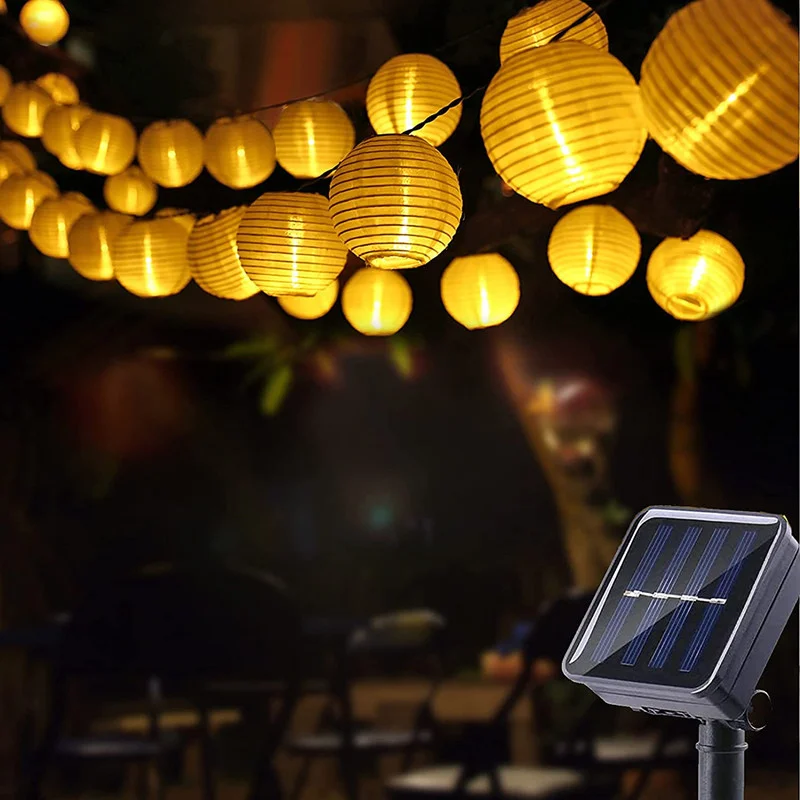 Lanterna Impermeabile Solar String Lights 10/20/30 Led Solar Light Outdoor Patio Garland Lampada A Energia Solare Decorazioni Per Il Giardino Di Natal