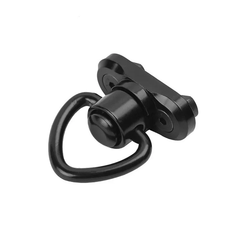 Tactical Rifle Sling Swivel Ring Quick Release QD Sling Buckle 1.25" Loop 20mm Rail Mlok Base Mount for Handguard Accessories