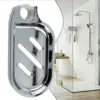 Home Bathroom Fixture Accessories Organizer And Storage Shelf Racks 22/24mm Wall Mounted Soap Dish Dispensers Shower Drain 1pc 1