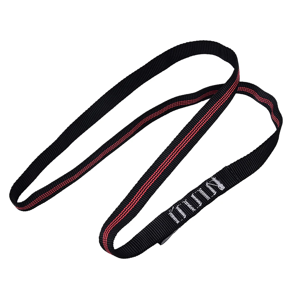 23kN Strength Climbing Sling 60cm Length Heavy-Duty Polyester Webbing Loop Runners Mountaineering Gear