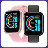 1.44 inch D20 Y68 Smart Watch Fitness Bracelet Band Tracker Heart Rate Monitor Pressure Bluetooth Smartwatch For IOS Android 1