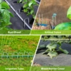 10-20pcs Garden Pegs U-shaped Ground Pegs Heavy Duty Metal Pins Spikes Staple Heavy-duty Fence Landscape Spike for Securing Weed 5