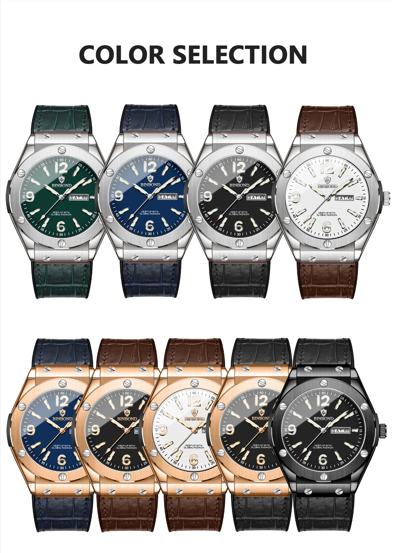 BINBOND B225 Men's Watch description image 8