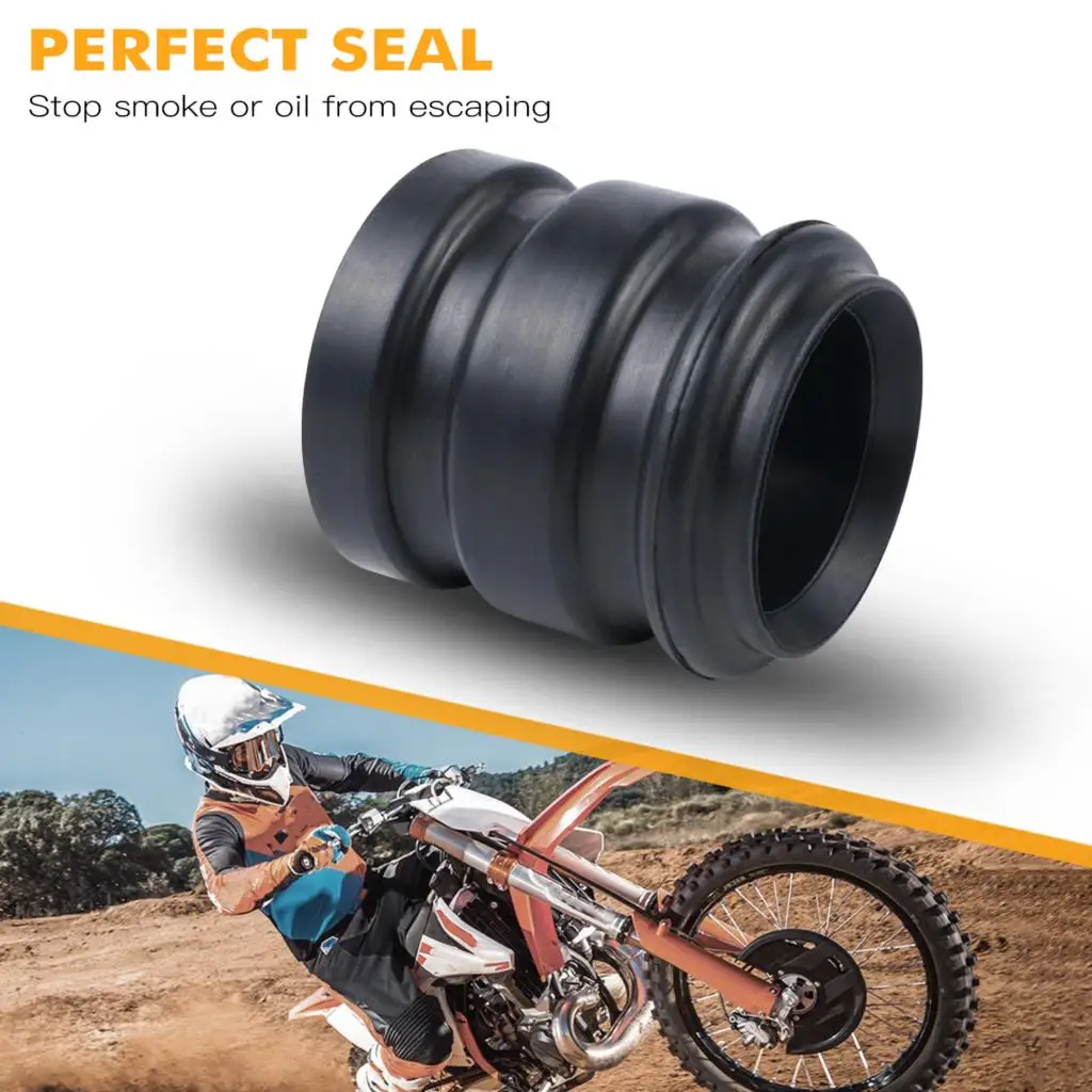 Für KTM EXC 300 250 SX XCW 1998-2016 Motorrad Auspuff Endrohr Gummidichtung für Husqvarna TE300 TE 250 Beta RR 300 RR 250 – Detail 3