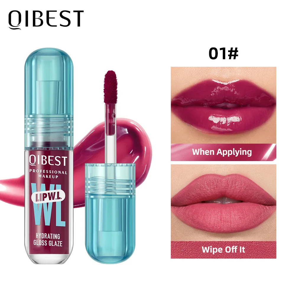 Crystal Lip Gloss Mirror Watery Lip Glaze Long Lasting Moisturizing Balm Plumping Gloss Oil Hydrating Makeup Tint