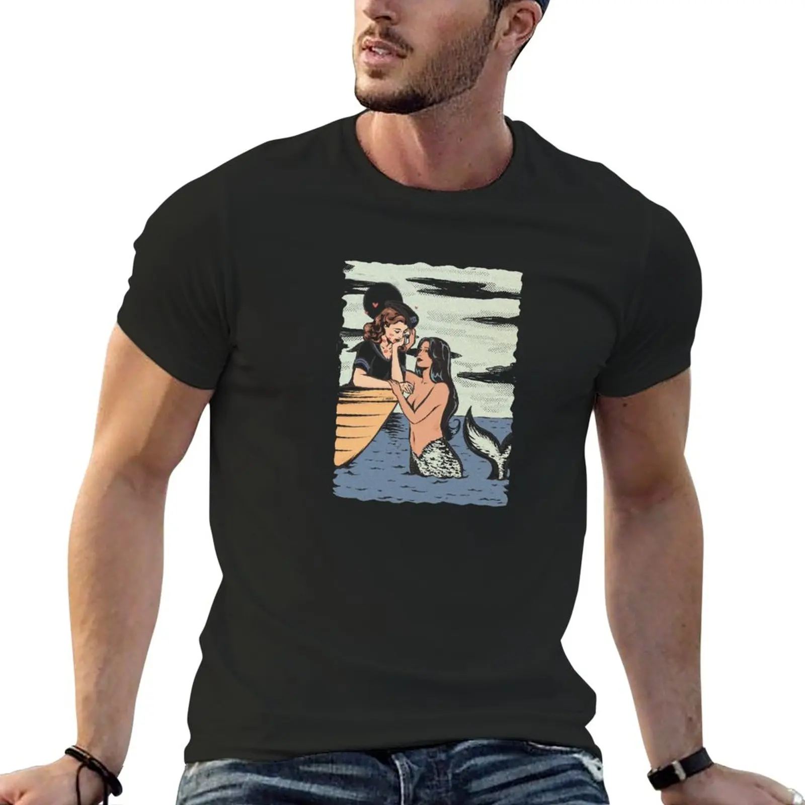 

New enchanted T-Shirt vintage clothes Short t-shirt t shirts for men pack