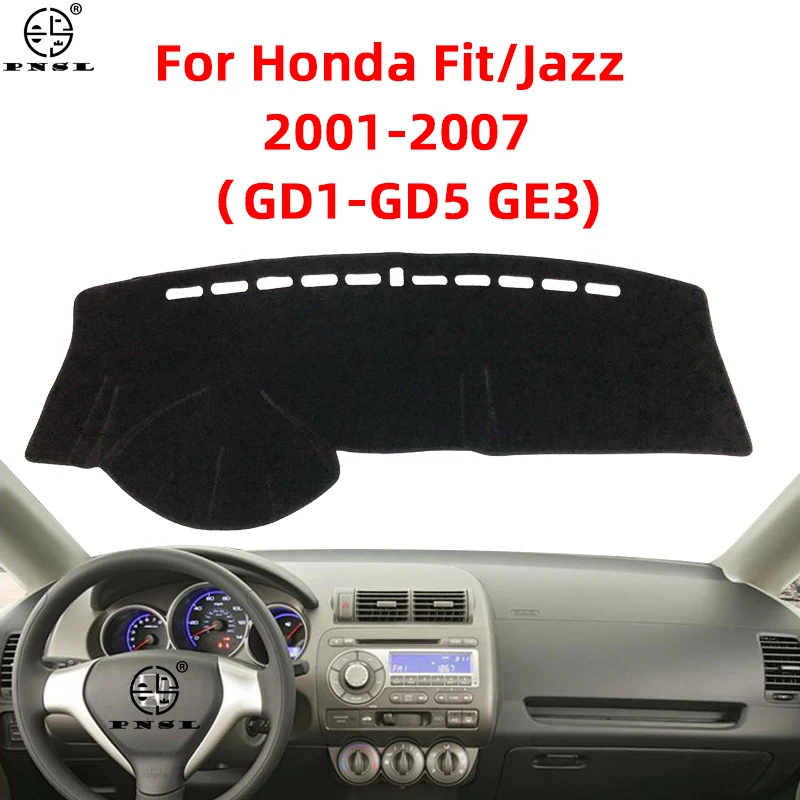 

Противоскользящий коврик для приборной панели Honda Fit Jazz 2001 ~ 2005 2006 2007, накладка, Солнцезащитный коврик, защитный ковер, аксессуары GD1 GD3 GD5