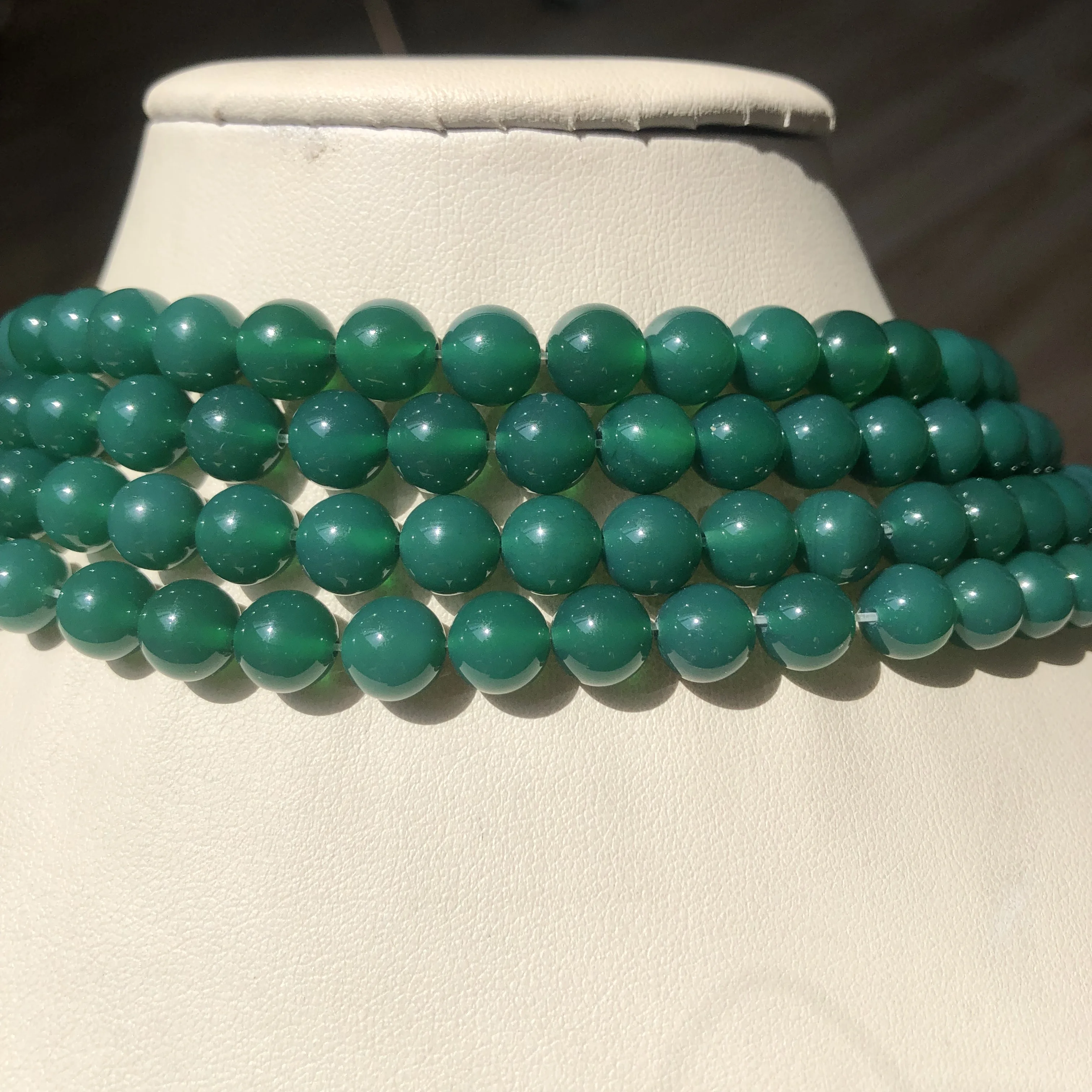 Perles Chips Agate Verte - 5 - 8 Mm - Pierres Gemmes - Lot De 20 Pièces