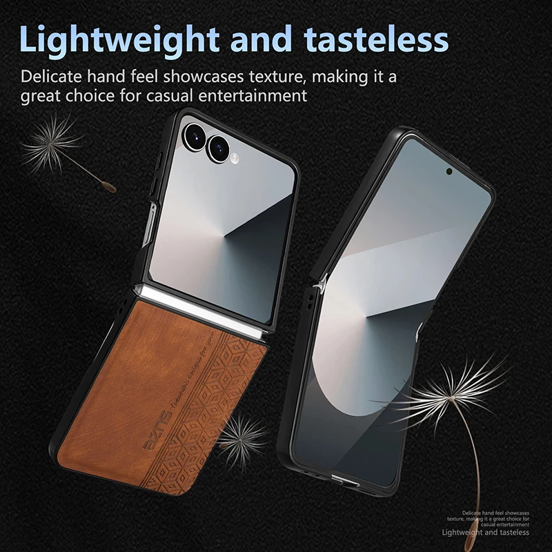 Retro Style Business Flip Phone Case Cover