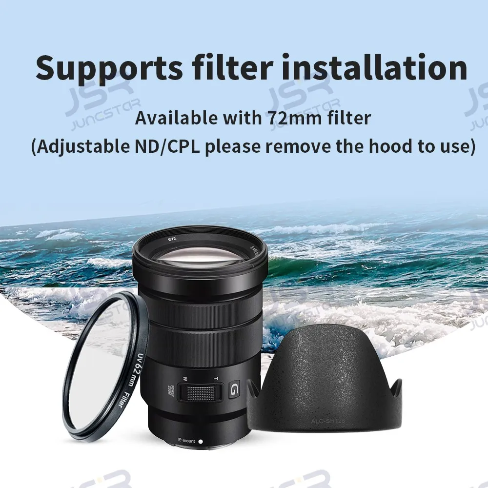 ND3.0 Camera Filter 72mm ND3.0 10-Stop Neutral Density Filter For
