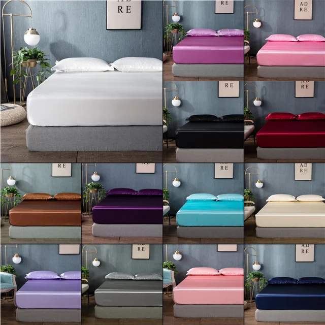 Satin Rayon Fitted Sheet: High-End Luxury for Your Bedroom