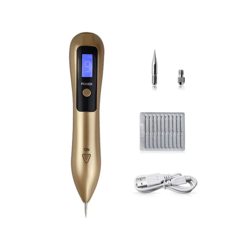 Laser Plasma Pen Freckle Remover Machine LCD Mole Removal Dark Spot Remover Skin Wart Tag Tattoo Remaval Tool Beauty Salon