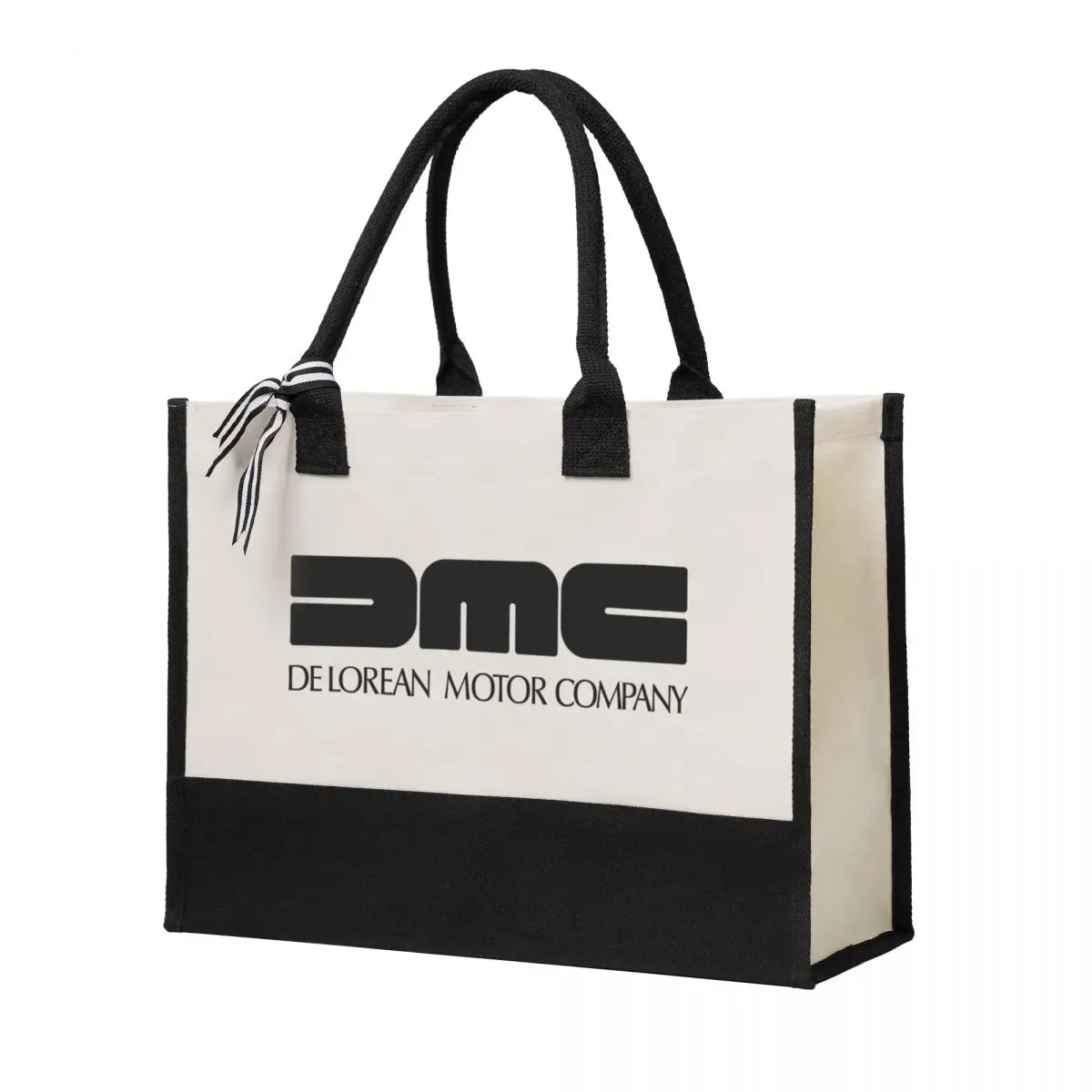 

DeLorean Motor Company Logo Canvas Bag Shopping Bag Wedding Decoration Travel Wedding Bag best wedding gift