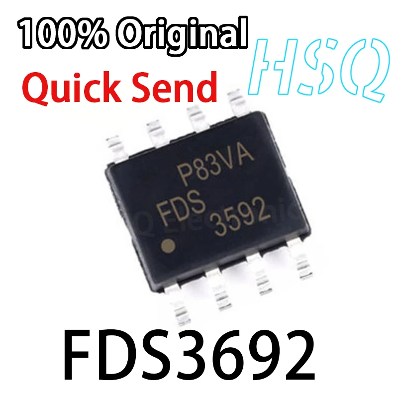 

10PCS FDS3692 FDS3692-NL Patch SOP8 New Original N-channel 100V 4.5A MOS FET
