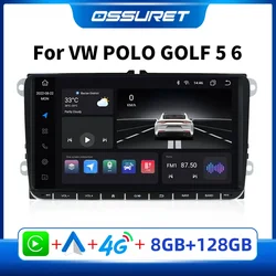 Android Car Multimedia for VW Amarok GOLF 5 POLO PASSAT B6 CC CADDY Radio TOURAN SCIROCCO Jetta Carplay Auto Radio Audio Player