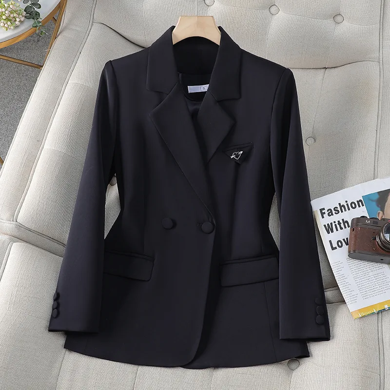 

Small Suit Jacket for Women Spring and Autumn2024New Korean Style Casual Temperament High Sense Fried Street Small Tailored Suit