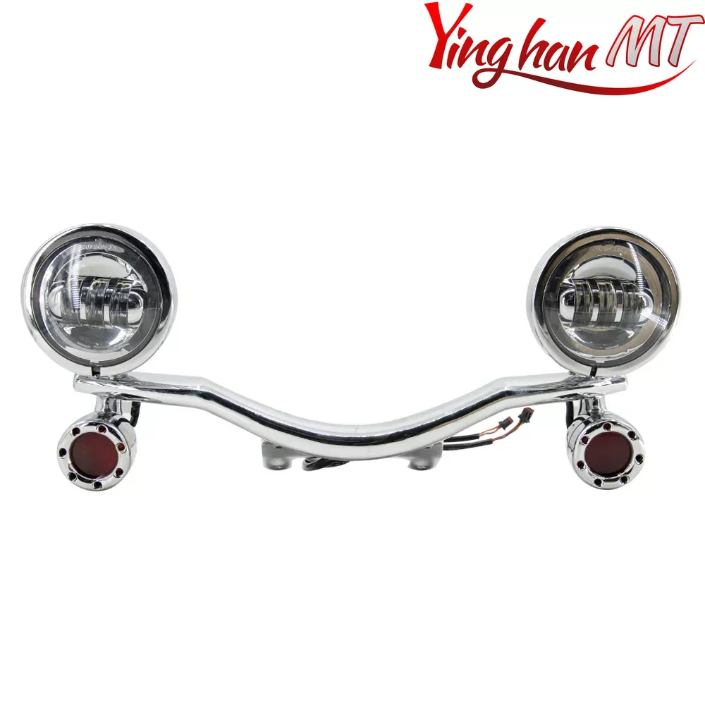

Комплект светодиодных противотуманных фар для мотоцикла, комплект для Harley Softail Heritage Springer Heritage Classic 18-22