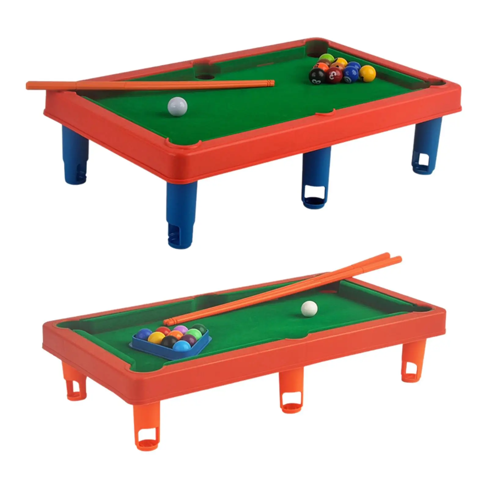 Mini Pool Table Set, Snooker Table Desktop Game Toy, Small Tabletop Billiards for Girls