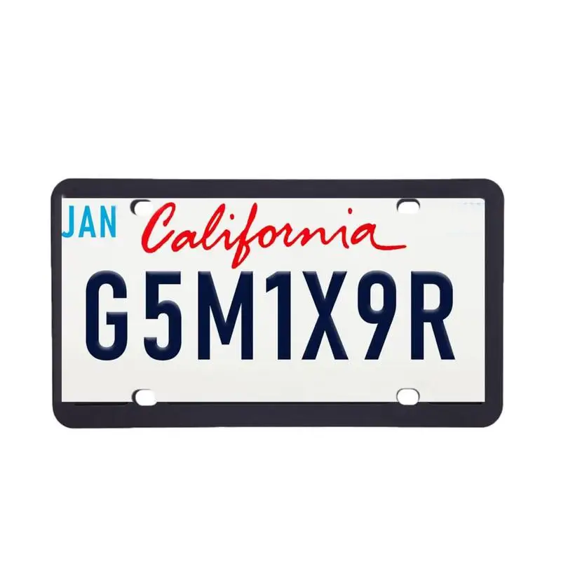 

Силиконовый держатель для номерного знака, подставка для автомобильного номерного знака, с защитой от погодных условий, для грузовика, фургона