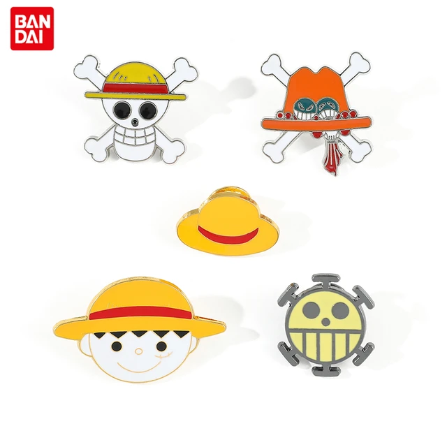 One Piece Live Action Version Pins Merry Color Skull Skeleton Luffy