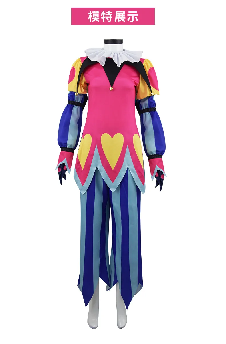 Fizzarolli Cosplay Costume Helluva Hat Boss Halloween Fancy Clown Suit Fezz Tail Carnaval Party Suit FullSet Unisex Suit XS-3XL 14 Fizzarolli Cosplay Costume Helluva Hat Boss Halloween Fancy Clown Suit Fezz Tail Carnaval Party Suit FullSet Unisex Suit XS-3XL 3