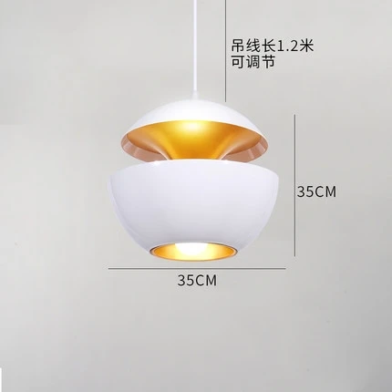 パイナップルをモチーフにした吊り下げ式LEDシーリングライト,モダンな