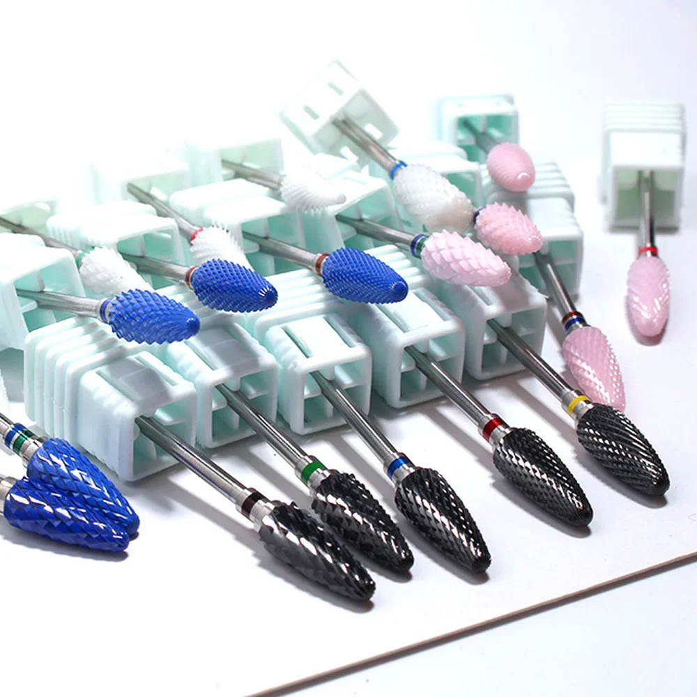 Nail Drill Bit 1pc Ceramic For Electric Manicure Machine